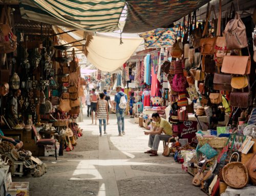 De bazaars in het centrum van Antalya