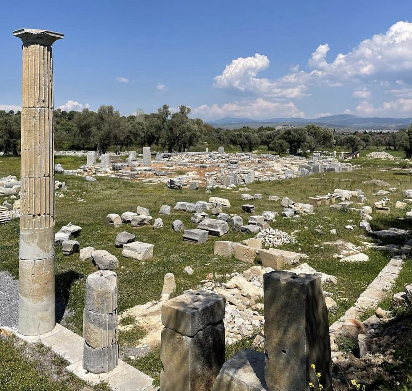 De Antieke Stad Teos in Seferihisar