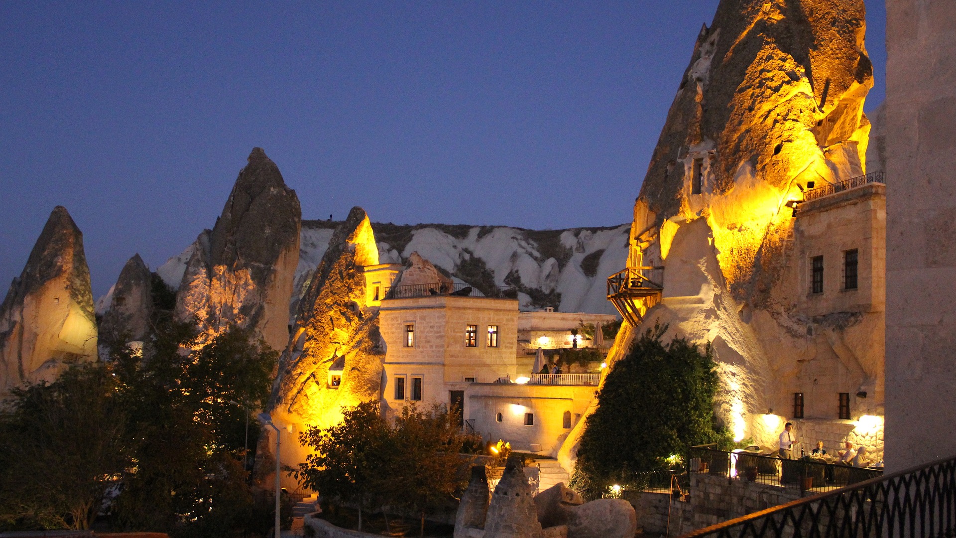 Cappadocië Göreme nacht